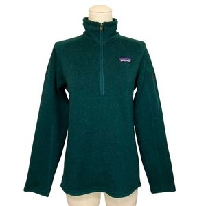 Women’s Patagonia Better Sweater 1/4 zip pullover-EUC